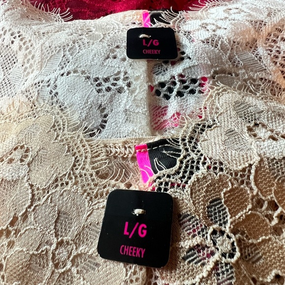 La Senza • LG • Cheeky Lace Panty• 3 pack - Picture 3 of 4